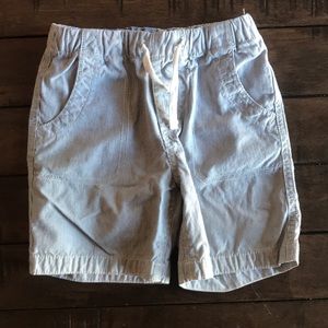 Gap Kids 4T Blue & White Striped Shorts